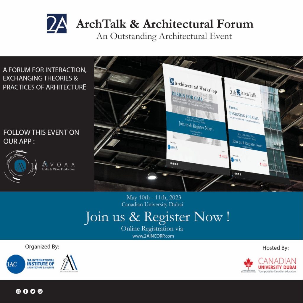 2A AchTalk: Interaction & Exchanging Theories and Practices of Architecture